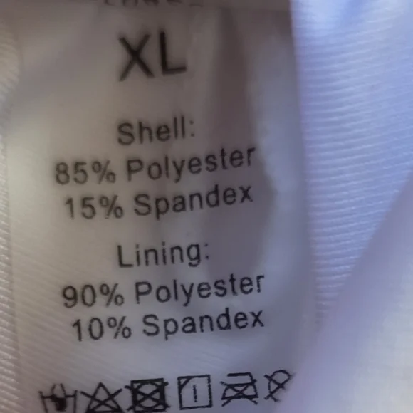 Elegant Orange, Pink, and Black Women's One Piece Swimsuit - Picture 7 of 7